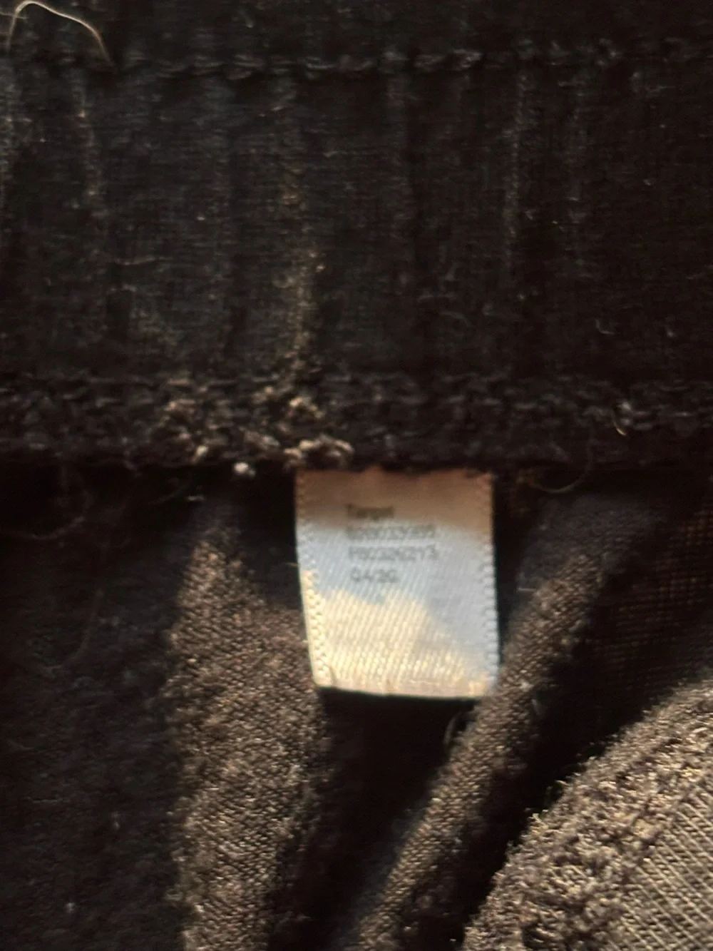 Basic Black Lounge Shorts - Picture 2 of 3
